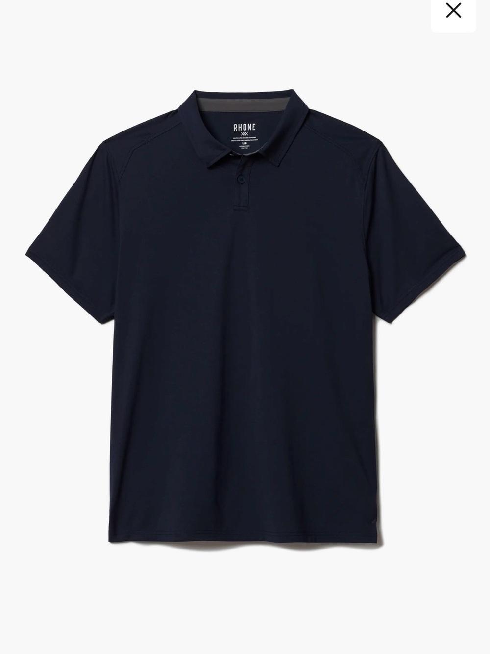 RHONE Men's Commuter Polo Performance Navy XL